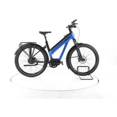 Vélo électrique - QWIC Atlas - bleu - Vélo électrique de ville - QWIC 756 Wh Reconditionné Bleu - Publicité Vélo électrique - QWIC Atlas - bleu - Vélo électrique de ville - QWIC 756 Wh Reconditionné Bleu - Publicité