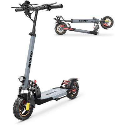 iENYRID IE-A1 Trottinette Électrique - Moteur 800 W Batterie 48 V 12.5 Ah Freins à Disque Avant et Arrière Pliable - Gris Gris - Publicité iENYRID IE-A1 Trottinette Électrique - Moteur 800 W Batterie 48 V 12.5 Ah Freins à Disque Avant et Arrière Pliable - Gris Gris - Publicité