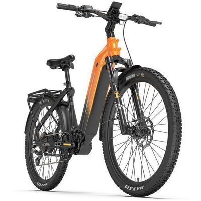 Lankeleisi MG600 Lite e - Bike autonomie 150 km batterie 36v 20ah vitesse maximale 25 km / h orange Orange - Publicité Lankeleisi MG600 Lite e - Bike autonomie 150 km batterie 36v 20ah vitesse maximale 25 km / h orange Orange - Publicité