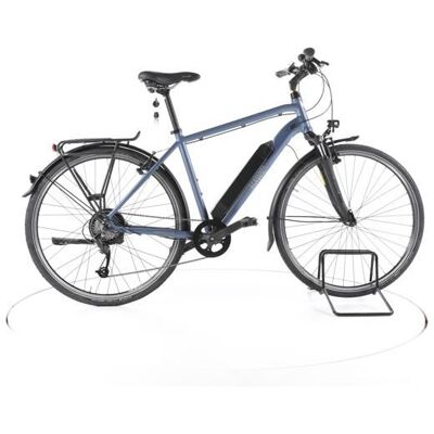 Vélo électrique - HAWK Bikes eTrekking - bleu - Vélo électrique de trekking - Bafang 418 Wh Reconditionné Bleu - Publicité Vélo électrique - HAWK Bikes eTrekking - bleu - Vélo électrique de trekking - Bafang 418 Wh Reconditionné Bleu - Publicité