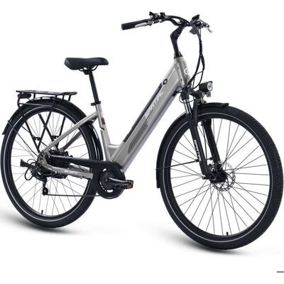 SPATIAL Vélo électrique 29 Argent-Moteur 600W- Batterie 48V12Ah- Shimano 7 Vitesses - VTT Ville E-Bike - Autonomie 100 km - Publicité SPATIAL Vélo électrique 29 Argent-Moteur 600W- Batterie 48V12Ah- Shimano 7 Vitesses - VTT Ville E-Bike - Autonomie 100 km - Publicité