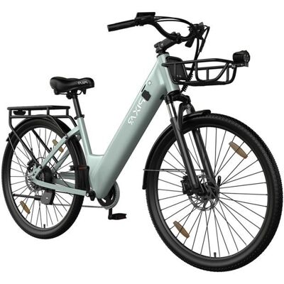 PIXAR C1 Pro Vélo Électrique de Ville Moteur 250W Batterie 36V 18Ah Autonomie 150KM Freins Hydrauliques 28 Pouces Adulte Vert - Publicité PIXAR C1 Pro Vélo Électrique de Ville Moteur 250W Batterie 36V 18Ah Autonomie 150KM Freins Hydrauliques 28 Pouces Adulte Vert - Publicité