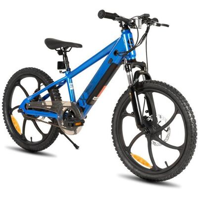 JOYSTAR Vélo Électrique Enfant dès 7 Ans - VTT 250W Moteur BrushlessBatterie Amovible Freins Double Disque 24 km Autonomie-bleu Bleu - Publicité JOYSTAR Vélo Électrique Enfant dès 7 Ans - VTT 250W Moteur BrushlessBatterie Amovible Freins Double Disque 24 km Autonomie-bleu Bleu - Publicité
