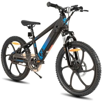 JOYSTAR Vélo Électrique Enfant dès 7 Ans - VTT 250W Moteur BrushlessBatterie Amovible Freins Double Disque 24 km Autonomie-noir Noir - Publicité JOYSTAR Vélo Électrique Enfant dès 7 Ans - VTT 250W Moteur BrushlessBatterie Amovible Freins Double Disque 24 km Autonomie-noir Noir - Publicité