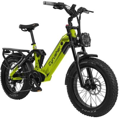 Vélo électrique Cyrusher Kommoda Pro batterie amovible 52V 20Ah vert Vert - Publicité Vélo électrique Cyrusher Kommoda Pro batterie amovible 52V 20Ah vert Vert - Publicité