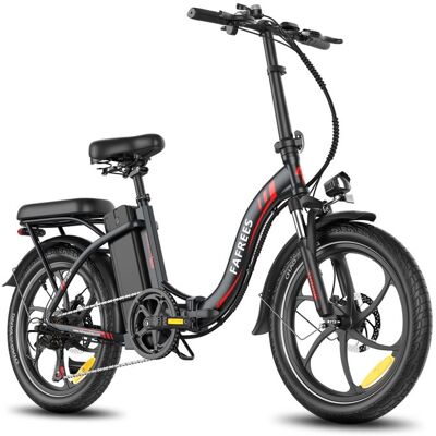 Fafrees F20+ Vélo électrique pliable 36 V 20 Ah batterie 250 W moteur 20 x 30 Vélo tout terrain électrique Shimano 7 vitesses Noir Noir - Publicité Fafrees F20+ Vélo électrique pliable 36 V 20 Ah batterie 250 W moteur 20 x 30 Vélo tout terrain électrique Shimano 7 vitesses Noir Noir - Publicité