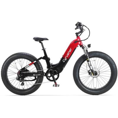 Vélo électrique Cyrusher Roam tout-terrain batterie 52V 156Ah rouge Rouge - Publicité Vélo électrique Cyrusher Roam tout-terrain batterie 52V 156Ah rouge Rouge - Publicité