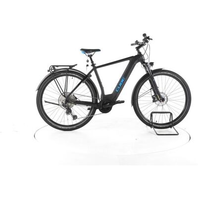 Vélo électrique - Cube Cross Hybrid Race Allroad - noir - Vélo électrique de trekking - Bosch 625 Wh Reconditionné Noir - Publicité Vélo électrique - Cube Cross Hybrid Race Allroad - noir - Vélo électrique de trekking - Bosch 625 Wh Reconditionné Noir - Publicité
