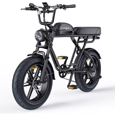 Vélo électrique VTT - ENGWE - M1 - Batterie 48V 15.6Ah - Autonomie 170 km - Double suspension Noir - Publicité Vélo électrique VTT - ENGWE - M1 - Batterie 48V 15.6Ah - Autonomie 170 km - Double suspension Noir - Publicité