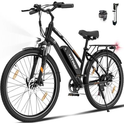 HITWAY VAE - Noir - 28 pouces - Batterie 36V 12Ah - Vélo électrique - Publicité HITWAY VAE - Noir - 28 pouces - Batterie 36V 12Ah - Vélo électrique - Publicité