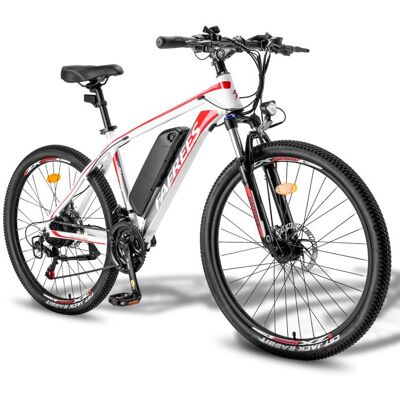 Fafrees 26 Hailong One 26 Vélo électrique urbain batterie 36V 13Ah Shimano 21 vitesses vélo électrique de ville et VTT 250W Blanc Blanc - Publicité Fafrees 26 Hailong One 26 Vélo électrique urbain batterie 36V 13Ah Shimano 21 vitesses vélo électrique de ville et VTT 250W Blanc Blanc - Publicité