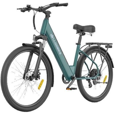 Vélo Électrique Ville Homme Femme ALLGOBIKE AM27275 Pouces 250W Batterie 36V 15Ah Autonomie 100km Cadre Mixte pour Trajet Urbain Vert - Publicité Vélo Électrique Ville Homme Femme ALLGOBIKE AM27275 Pouces 250W Batterie 36V 15Ah Autonomie 100km Cadre Mixte pour Trajet Urbain Vert - Publicité