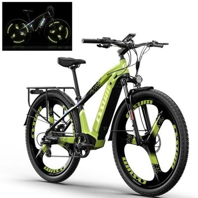 CYSUM 29 Vélo électrique Adulte Montagne Electrique Hommes Vélo électrique Mountain MTB Ebike Batterie 48V 720Wh Autonomie 90-120km Vert - Publicité CYSUM 29 Vélo électrique Adulte Montagne Electrique Hommes Vélo électrique Mountain MTB Ebike Batterie 48V 720Wh Autonomie 90-120km Vert - Publicité