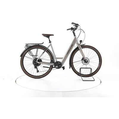 Vélo électrique - Hercules Urbanico I-10 - argent - Vélo électrique de trekking - Bafang 410 Wh Reconditionné - Publicité Vélo électrique - Hercules Urbanico I-10 - argent - Vélo électrique de trekking - Bafang 410 Wh Reconditionné - Publicité