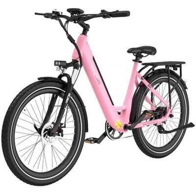 RCB G6 Vélo Électrique 275 480W 36V 13Ah Jusquà 80 km 38Nm Capteur de Couple 7 VitessesRose Rose - Publicité RCB G6 Vélo Électrique 275 480W 36V 13Ah Jusquà 80 km 38Nm Capteur de Couple 7 VitessesRose Rose - Publicité