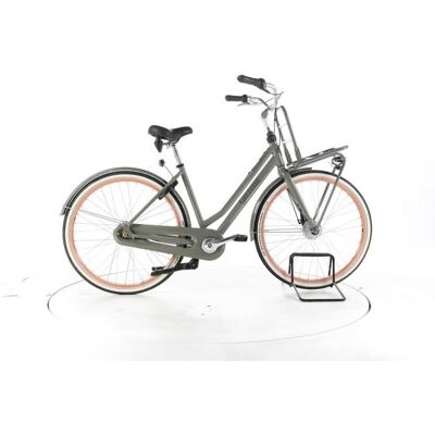Vélo - Gazelle Miss Grace R7T - gris - Vélo de ville et de trekking - Aluminium Reconditionné Gris - Publicité Vélo - Gazelle Miss Grace R7T - gris - Vélo de ville et de trekking - Aluminium Reconditionné Gris - Publicité