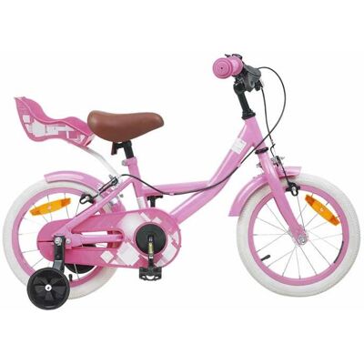vidaXL Vélo pour Enfants 14 Pouces pour les 3-5 ans Rose clair 42009420 Rose - Publicité vidaXL Vélo pour Enfants 14 Pouces pour les 3-5 ans Rose clair 42009420 Rose - Publicité