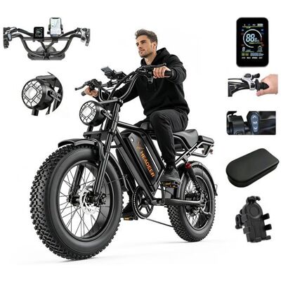 AOVOWHEEL Vélo Électrique Adulte 20 pouces vélo électrique de suspension complète de moteur de 750W batterie 48V20AH - Publicité AOVOWHEEL Vélo Électrique Adulte 20 pouces vélo électrique de suspension complète de moteur de 750W batterie 48V20AH - Publicité