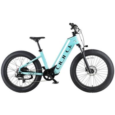 Cyrusher Aura Vélo Électrique Fat Bike 26 Batterie Samsung 52V 15Ah Capteur de Couple Bleu Bleu - Publicité Cyrusher Aura Vélo Électrique Fat Bike 26 Batterie Samsung 52V 15Ah Capteur de Couple Bleu Bleu - Publicité