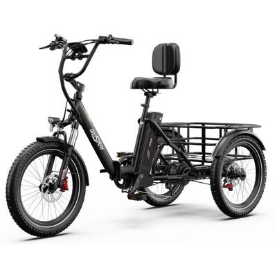 ONESPORT-OT30 pro Vélo à assistance électrique 48 V 18 Ah en alliage daluminium avec espace de rangement Noir - Publicité ONESPORT-OT30 pro Vélo à assistance électrique 48 V 18 Ah en alliage daluminium avec espace de rangement Noir - Publicité