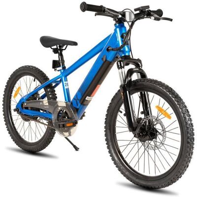 JOYSTAR Vélo Électrique Enfant dès 7 Ans - VTT 250W Moteur BrushlessBatterie Amovible Freins Double Disque 24 km Autonomie-bleu Bleu - Publicité JOYSTAR Vélo Électrique Enfant dès 7 Ans - VTT 250W Moteur BrushlessBatterie Amovible Freins Double Disque 24 km Autonomie-bleu Bleu - Publicité