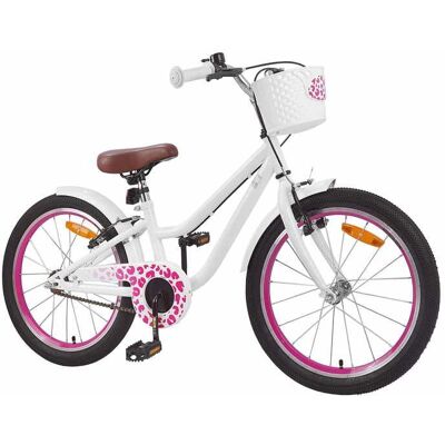 Vélo pour Enfants 20 Pouces pour les enfants de 6 à 11 ans - vidaXL - acier - blanc - réglable 778ntn42l Blanc - Publicité Vélo pour Enfants 20 Pouces pour les enfants de 6 à 11 ans - vidaXL - acier - blanc - réglable 778ntn42l Blanc - Publicité
