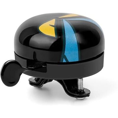 BEIJIYI Sonnette de vélo classique - Cloche noire pour vélo jolie sonnette de vélo de dessin animé pour scooter vélo pour enfants - Publicité BEIJIYI Sonnette de vélo classique - Cloche noire pour vélo jolie sonnette de vélo de dessin animé pour scooter vélo pour enfants - Publicité