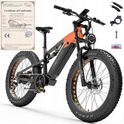 LANKELEISI - Rv800 Plus - 26 pouces - 750W Vélo électrique - Publicité LANKELEISI - Rv800 Plus - 26 pouces - 750W Vélo électrique - Publicité