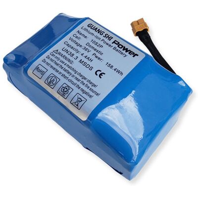 Batterie pour hoverboard - Roame - 36v 4400mah rechargeable 4.4ah pour vélo déquilibre électrique balance bike lithium battery Bleu - Publicité Batterie pour hoverboard - Roame - 36v 4400mah rechargeable 4.4ah pour vélo déquilibre électrique balance bike lithium battery Bleu - Publicité