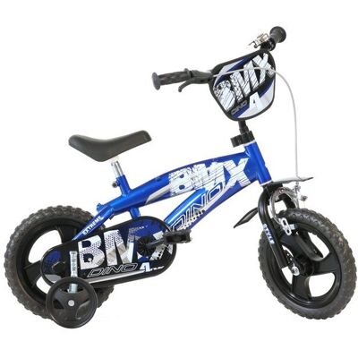 Vélo enfant - DINO BIKES - Bino Bikes BMX - 16 pouces - 5-7 ans (107-125 cm) - Bleu Bleu - Publicité Vélo enfant - DINO BIKES - Bino Bikes BMX - 16 pouces - 5-7 ans (107-125 cm) - Bleu Bleu - Publicité