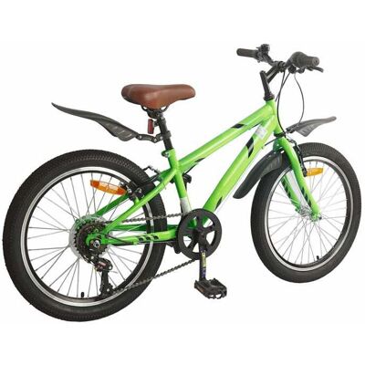 VIDAXL Vélo pour Enfants 24 Pouces 6-Speed pour les 8-12 ans Vert - pour filles et garçons JJ581528 Vert - Publicité VIDAXL Vélo pour Enfants 24 Pouces 6-Speed pour les 8-12 ans Vert - pour filles et garçons JJ581528 Vert - Publicité