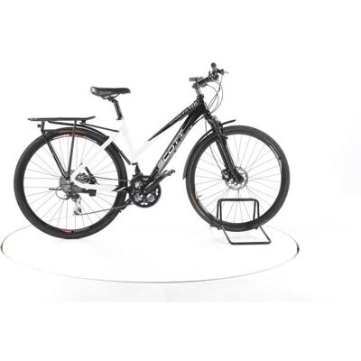 Vélo - Scott Sportster - blanc - Vélo de ville et de trekking - Aluminium Reconditionné Blanc - Publicité Vélo - Scott Sportster - blanc - Vélo de ville et de trekking - Aluminium Reconditionné Blanc - Publicité