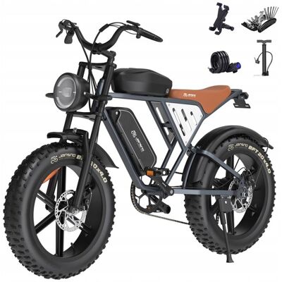 2025 Jansno X70G - Vélo électrique - Pneu 20 - Moteur 750 W - Batteries doubles 48V 14Ah+20AH 48km/h - Autonomie 120km - 7 vitesses Noir - Publicité 2025 Jansno X70G - Vélo électrique - Pneu 20 - Moteur 750 W - Batteries doubles 48V 14Ah+20AH 48km/h - Autonomie 120km - 7 vitesses Noir - Publicité