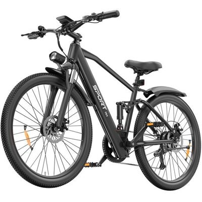 Vélo électrique LIZIFLY T8S,Moteur 500W,Batterie 48V 13AH,25km/h,Autonomie 50km,Shimano 7,tout-terrain 26,150kg,Double amortisseur Noir - Publicité Vélo électrique LIZIFLY T8S,Moteur 500W,Batterie 48V 13AH,25km/h,Autonomie 50km,Shimano 7,tout-terrain 26,150kg,Double amortisseur Noir - Publicité
