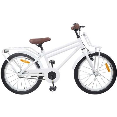 Vélo pour Enfants 22 Pouces pour les enfants de 7 à 12 ans - vidaXL - acier - blanc - 1465 x 54 x 86 cm 9447629 Blanc - Publicité Vélo pour Enfants 22 Pouces pour les enfants de 7 à 12 ans - vidaXL - acier - blanc - 1465 x 54 x 86 cm 9447629 Blanc - Publicité