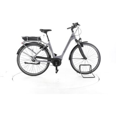 Vélo électrique - Brennabor T-24e - gris - Vélo électrique de ville - Bosch 400 Wh Reconditionné Gris - Publicité Vélo électrique - Brennabor T-24e - gris - Vélo électrique de ville - Bosch 400 Wh Reconditionné Gris - Publicité