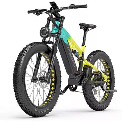 Vélo Électrique LANKELEISI RV800 Plus Ebike 26”7 Vitesses VAE Ville 48V 150km Moteur Moyeu Arrière Freins Hydrauliques pour Adulte - Publicité Vélo Électrique LANKELEISI RV800 Plus Ebike 26”7 Vitesses VAE Ville 48V 150km Moteur Moyeu Arrière Freins Hydrauliques pour Adulte - Publicité