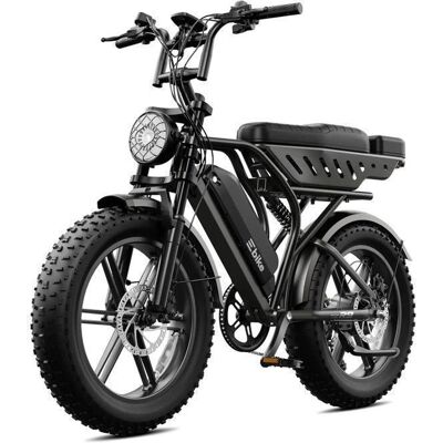 TST Vélo électrique R9 Double batterie 48V 15Ah+25Ah Autonomie 100km freins hydrauliquespneus 20x4.0 250W - Publicité TST Vélo électrique R9 Double batterie 48V 15Ah+25Ah Autonomie 100km freins hydrauliquespneus 20x4.0 250W - Publicité