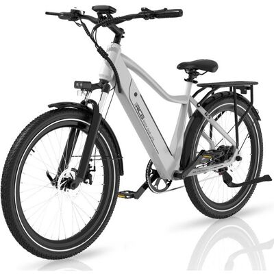 Vélo électrique - RCB - G5 - Batterie 36V 13Ah amovible - Roues 27.5 pouces - 7 vitesses NFC/APP Gris - Publicité Vélo électrique - RCB - G5 - Batterie 36V 13Ah amovible - Roues 27.5 pouces - 7 vitesses NFC/APP Gris - Publicité