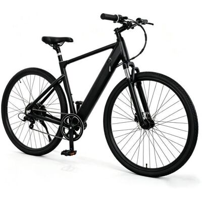 Vélo électrique Ville - YANGOR H700 Noir - Autonomie 70KM - Batterie 36V 8.7Ah - Moteur 250W - Vitesse 25KM/H - Hydraulique Noir - Publicité Vélo électrique Ville - YANGOR H700 Noir - Autonomie 70KM - Batterie 36V 8.7Ah - Moteur 250W - Vitesse 25KM/H - Hydraulique Noir - Publicité