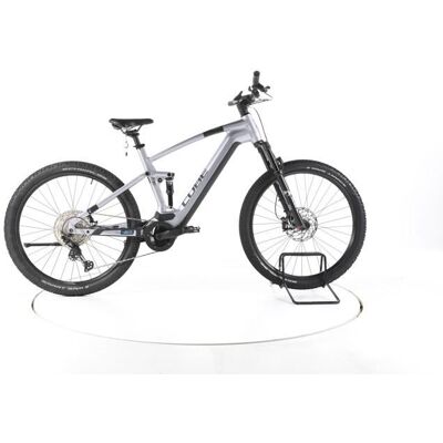 Vélo électrique - Cube Stereo Hybrid 120 Race - argent - VTT électrique tout suspendu - Bosch 750 Wh Reconditionné - Publicité Vélo électrique - Cube Stereo Hybrid 120 Race - argent - VTT électrique tout suspendu - Bosch 750 Wh Reconditionné - Publicité