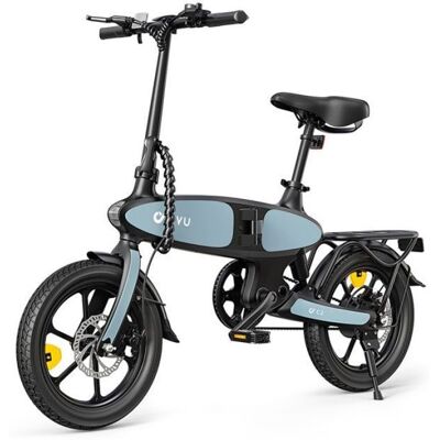 Vélo électrique pliant - DYU - C2 - 250W - Batterie 36V10Ah (60 km) - Pneus 16 - 225 kg - Publicité Vélo électrique pliant - DYU - C2 - 250W - Batterie 36V10Ah (60 km) - Pneus 16 - 225 kg - Publicité