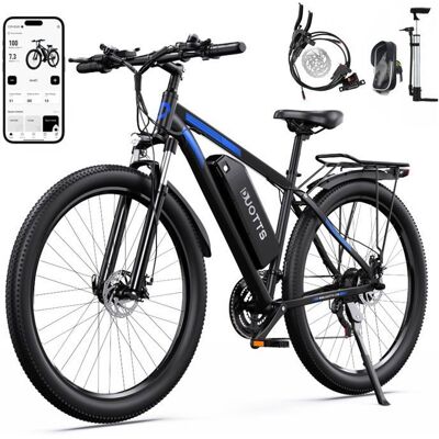 29 Vélo électrique DUOTTS C29- Moteur de 1000 W - Batterie 48V 15Ah 55 km/h - 21 vitesses - Autonomie 50 km - Freins hydrauliques Bleu - Publicité 29 Vélo électrique DUOTTS C29- Moteur de 1000 W - Batterie 48V 15Ah 55 km/h - 21 vitesses - Autonomie 50 km - Freins hydrauliques Bleu - Publicité