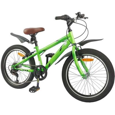 VIDAXL Moderne Vélo pour Enfants 24 Pouces - Garçon/Fille – Freins à disque – 6-Speed pour les 8-12 ans Vert @EU783219 Vert - Publicité VIDAXL Moderne Vélo pour Enfants 24 Pouces - Garçon/Fille – Freins à disque – 6-Speed pour les 8-12 ans Vert @EU783219 Vert - Publicité