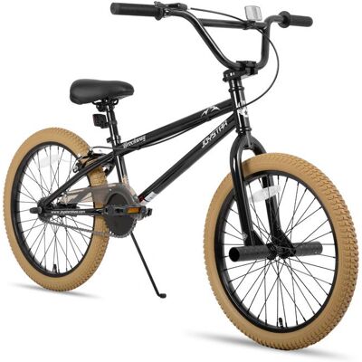 Vélo BMX Freestyle -JOYSTAR- 20”vélo enfant - Pour garçons filles et débutants - de 6 à 14 ans - 2 Pédales à clous - marron Marron - Publicité Vélo BMX Freestyle -JOYSTAR- 20”vélo enfant - Pour garçons filles et débutants - de 6 à 14 ans - 2 Pédales à clous - marron Marron - Publicité