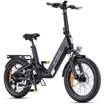 ENGWE L20 3.0 Boost - Vélo Électrique Pliable 20 -Batterie Amovible 48V13.5Ah - Autonomie 100km - Frein à disque hydraulique Noir Noir - Publicité ENGWE L20 3.0 Boost - Vélo Électrique Pliable 20 -Batterie Amovible 48V13.5Ah - Autonomie 100km - Frein à disque hydraulique Noir Noir - Publicité
