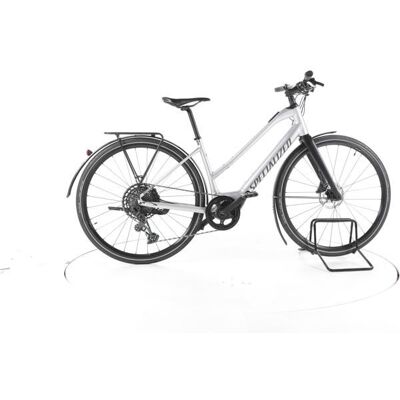 Vélo électrique - Specialized Turbo Vado SL 5.0 EQ - argent - Vélo électrique de trekking - Specialized 320 Wh Reconditionné - Publicité Vélo électrique - Specialized Turbo Vado SL 5.0 EQ - argent - Vélo électrique de trekking - Specialized 320 Wh Reconditionné - Publicité