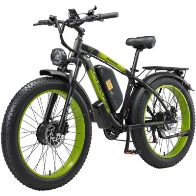 KAIJIELAISI Vélo Électrique KAIJIE V3 - Double Moteur 4000W pic Autonomie 100km - Batterie Amovible 48V 23Ah 50-55km/hShimano 21V - Publicité KAIJIELAISI Vélo Électrique KAIJIE V3 - Double Moteur 4000W pic Autonomie 100km - Batterie Amovible 48V 23Ah 50-55km/hShimano 21V - Publicité