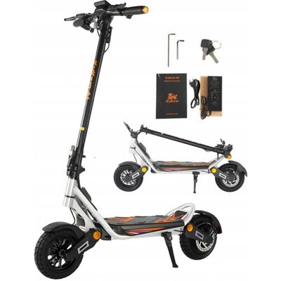 Trottinette électrique Kukirin A1 nouvelle édition 2025 moteur 1000 W batterie 48 V 13 Ah pneus de 10 pouces 45 km/h Gris - Publicité Trottinette électrique Kukirin A1 nouvelle édition 2025 moteur 1000 W batterie 48 V 13 Ah pneus de 10 pouces 45 km/h Gris - Publicité
