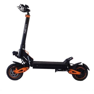 Trottinette éLectrique Pliable Pour Adulte Geleipu Z1 Pro Moteur 1200 W X 2 Batterie 52 V 20 Ah Pneus 10 Pouces Noir - Publicité Trottinette éLectrique Pliable Pour Adulte Geleipu Z1 Pro Moteur 1200 W X 2 Batterie 52 V 20 Ah Pneus 10 Pouces Noir - Publicité